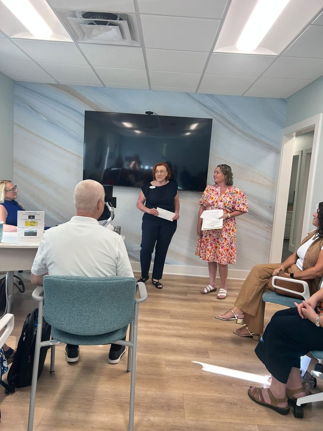 Board and volunteers meeting